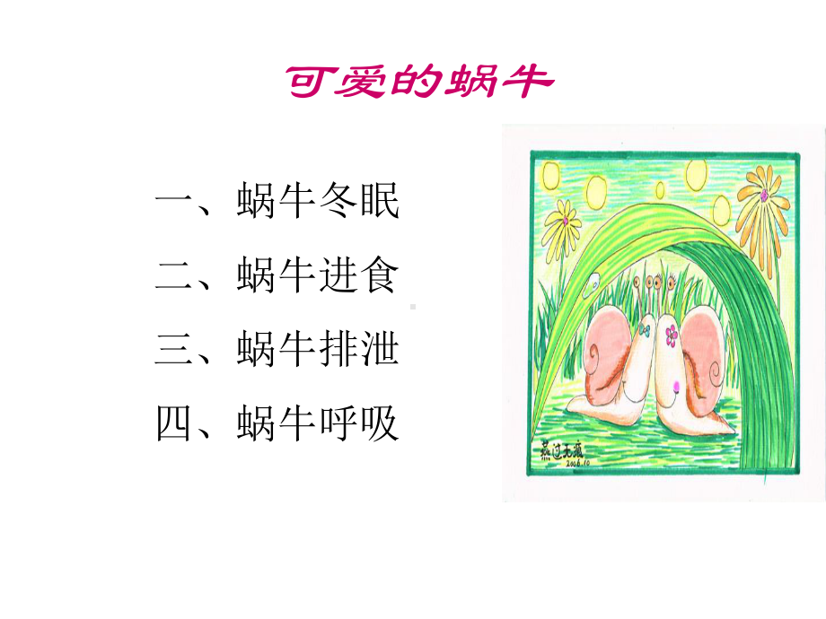 教科版小学科学三年级上册第二单元《蜗牛》PPT课件.ppt_第1页