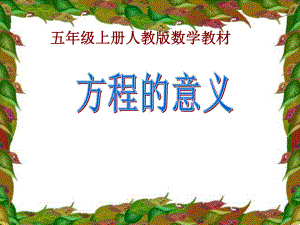 方程的意义 (3).ppt