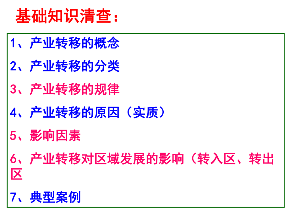 上课用-高三-一轮复习-产业转移.ppt_第2页