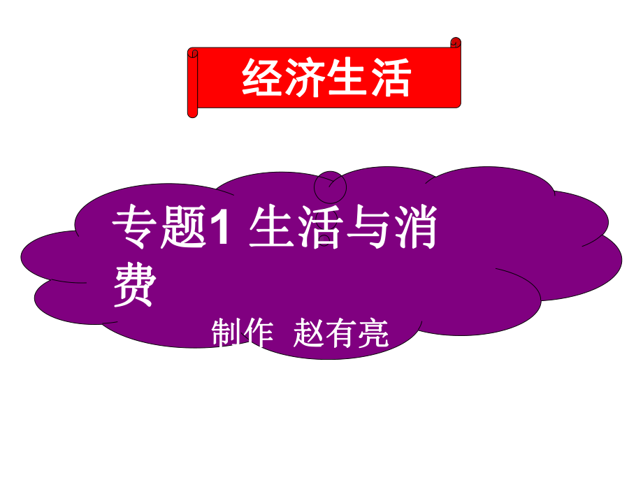 专题1　生活与消费.ppt_第1页