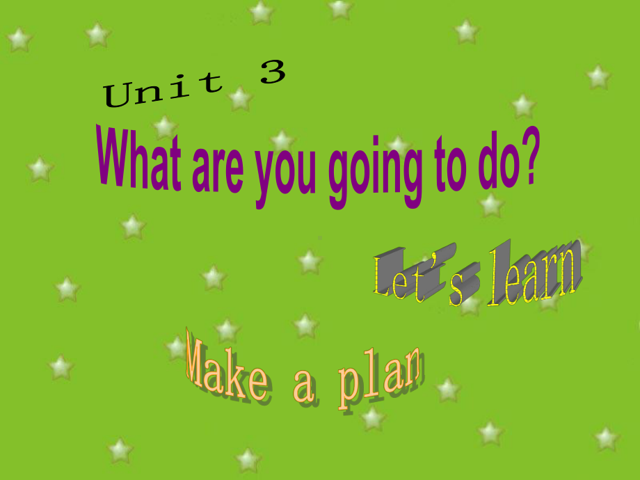 人教版六年级上册Unit3MyweekendplanAlet’slearn&makeaplan课件.ppt_第1页