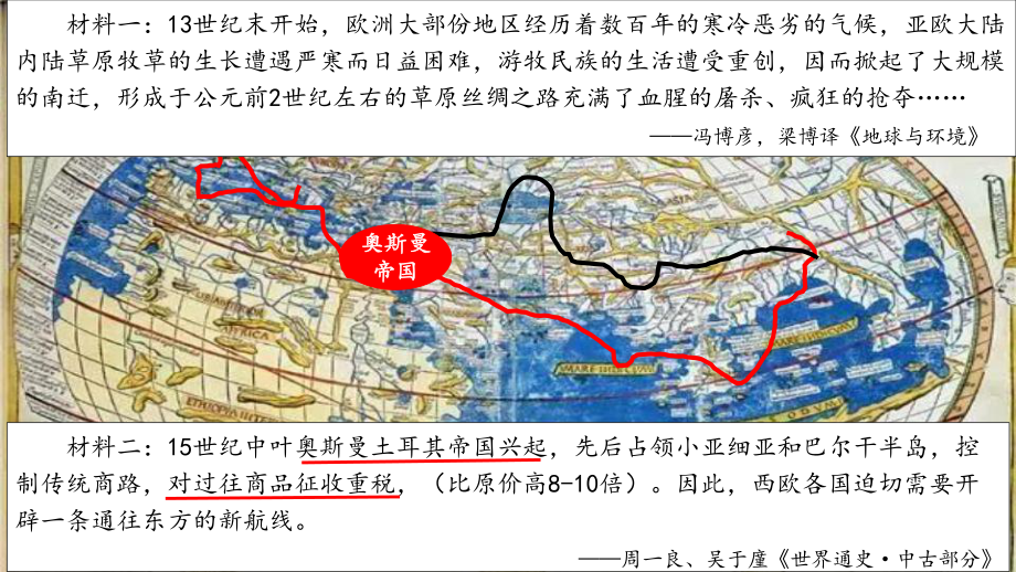 第6课 全球航路的开辟 ppt课件(6)-（部）统编版（2019）《高中历史》必修中外历史纲要下册.pptx_第2页