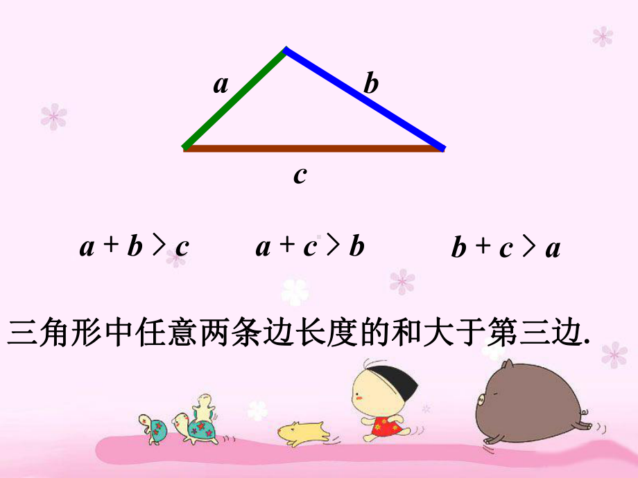 三角形两条边长度的和大于第三边-三角形的边.ppt_第3页