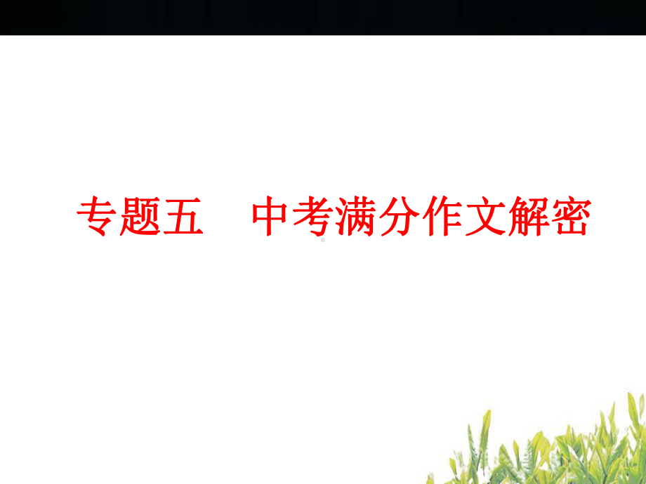 中考满分作文解密.ppt_第2页