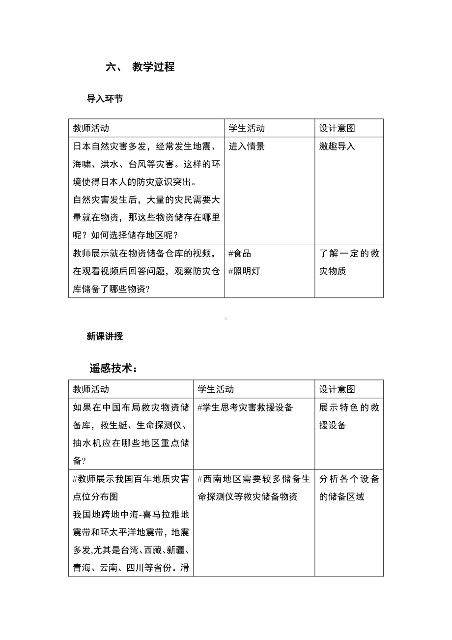 地理人教版高中必修一（2019年新编）-救灾物资储备库应该建在哪里教案.docx_第2页