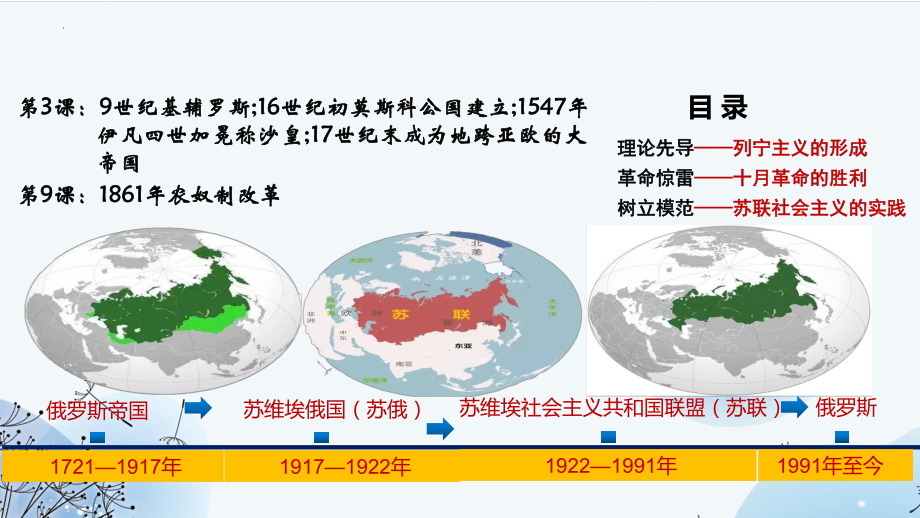 第15课 十月革命的胜利与苏联的社会主义实践（教学ppt课件）-（部）统编版（2019）《高中历史》必修中外历史纲要下册.pptx_第3页