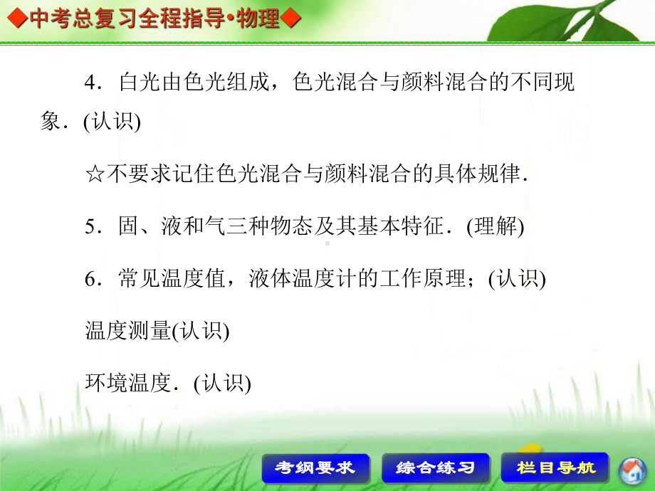 中考总复习专题突破专题一声、光、热综合.ppt_第3页