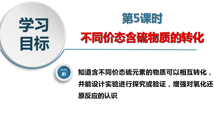 化学人教版高中必修二（2019年新编）-5-1-5 不同价态含硫物质的转化（精品课件）.pptx_第3页