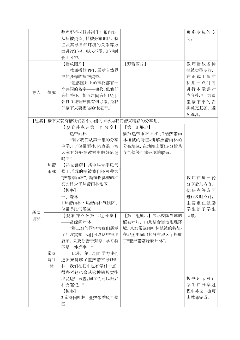 地理人教版高中必修一（2019年新编）-5-1植被教学设计（第2课时）.docx_第3页