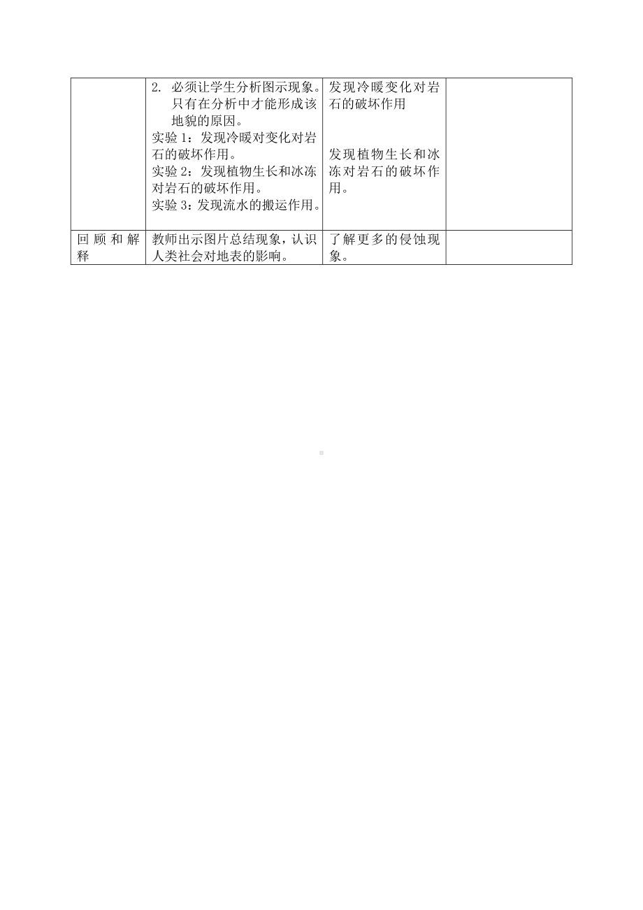 六年级科学上册 地表的变迁教案 苏教版.doc_第2页