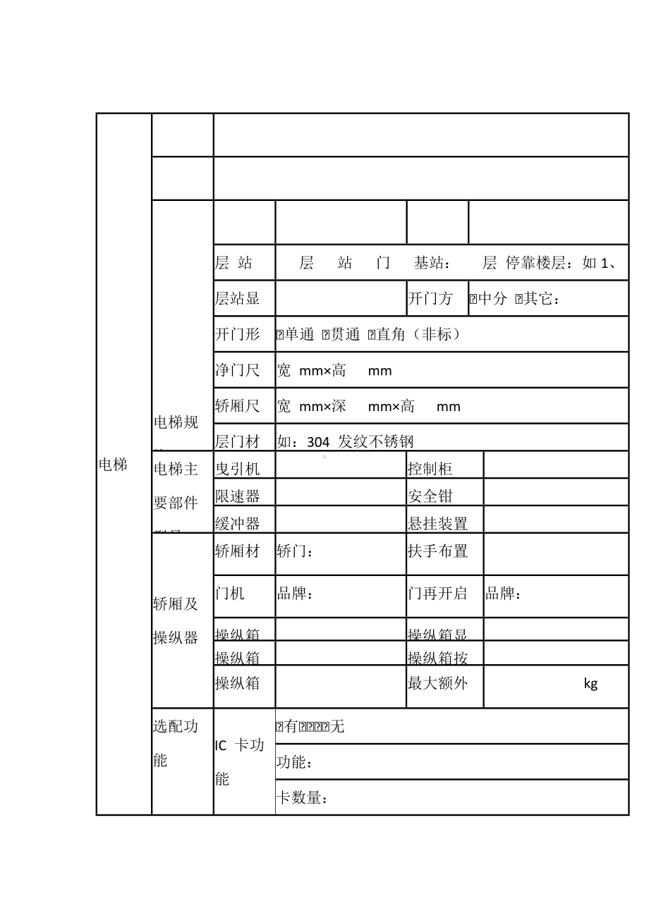 老旧小区住宅加装电梯项目相关技术指标.docx_第2页