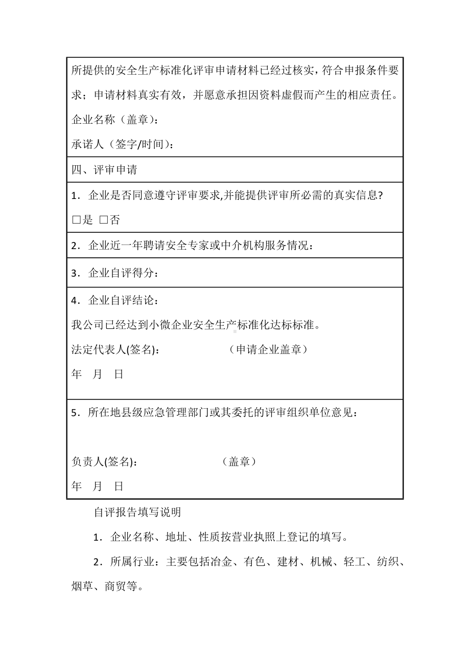 工贸行业小微企业安全生产标准化自评报告.docx_第3页