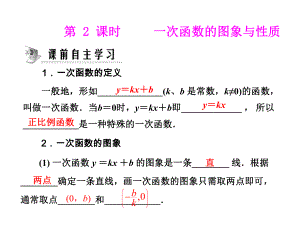 第十四章142第2课时一次函数的图象与性质(2).ppt