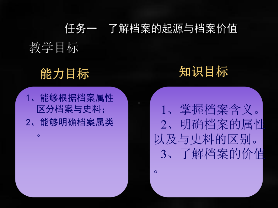 《档案管理实务》课件项目一.ppt_第3页