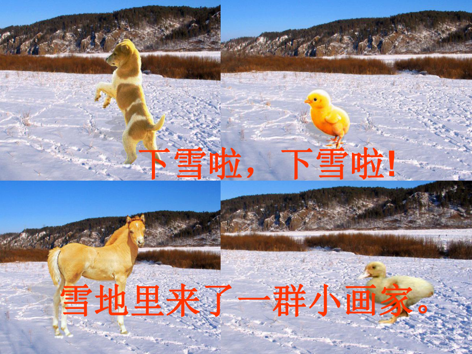 《雪地里的小画家1》.ppt_第3页