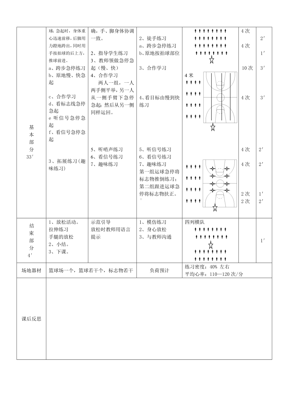 篮球运球急停急起教学设计.doc_第3页