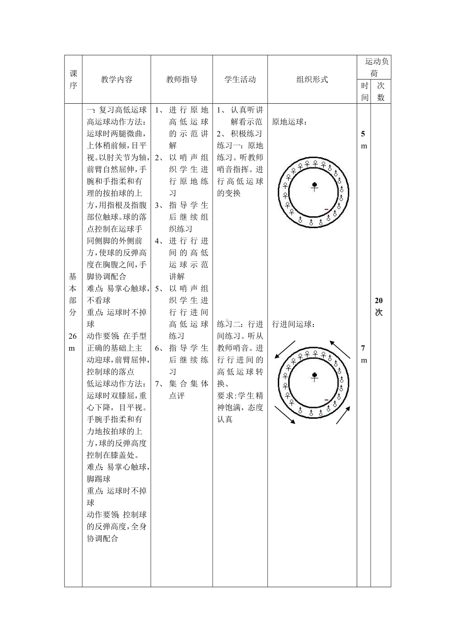 篮球高低运球公开课教案.doc_第2页