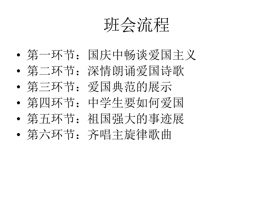 中学爱国主义教育主题班会11班.ppt_第2页