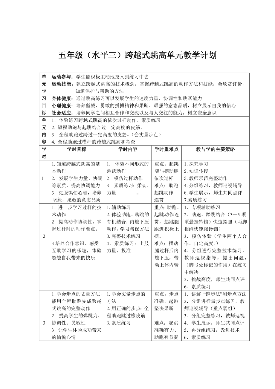 《跨越式跳高》教案设计.doc_第1页