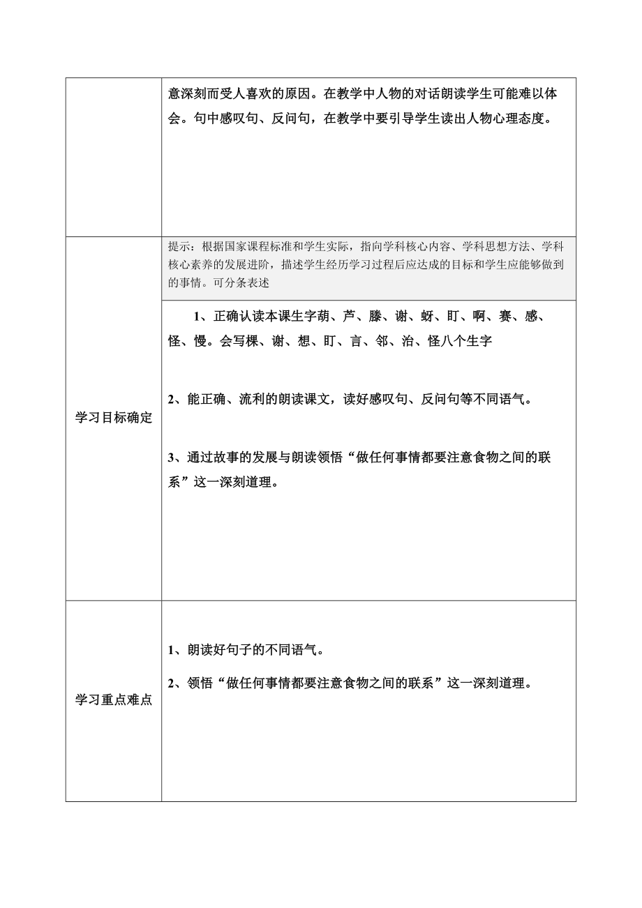 0（作业表单）部编教材单课教学设计.docx_第2页