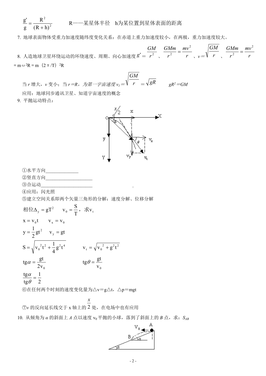 高考物理基本知识点总结.doc_第2页