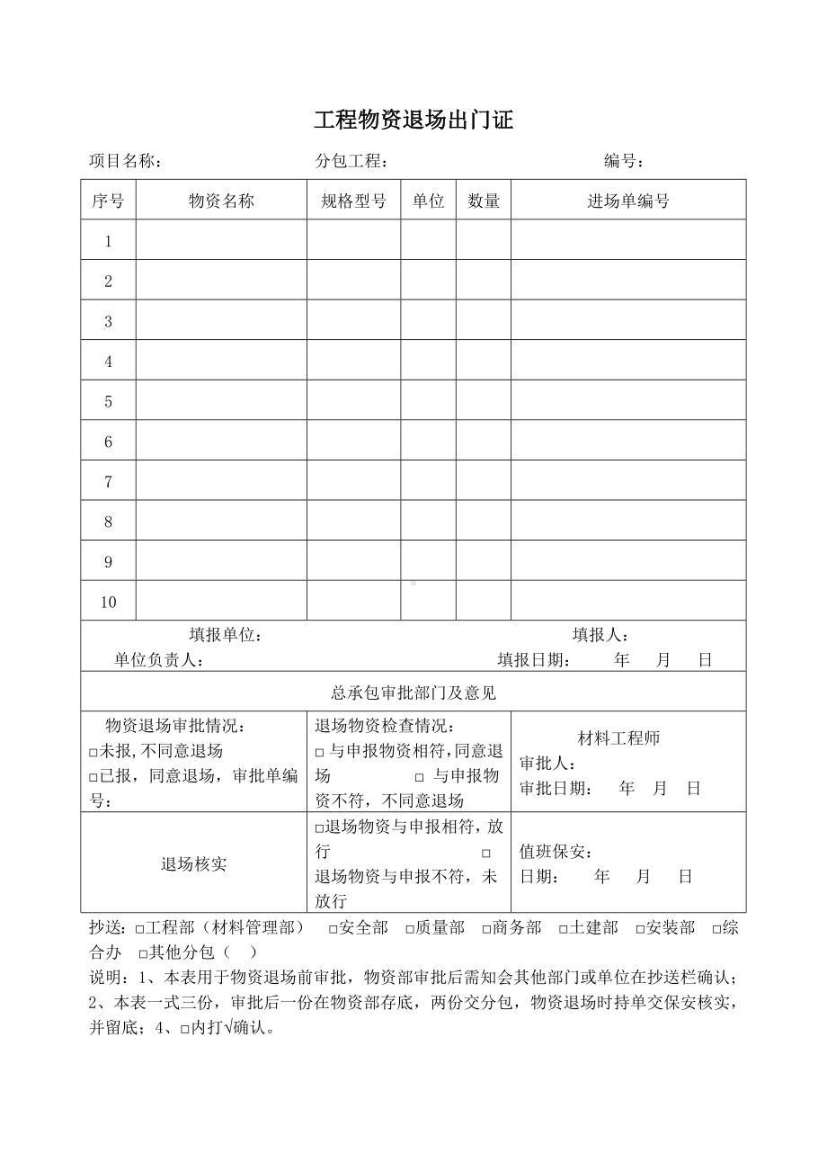 工程物资退场出门证.docx_第1页