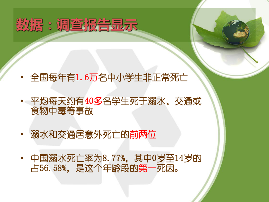 防溺水主题班会(2015).ppt_第2页