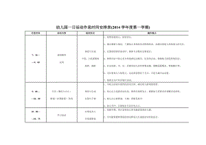 幼儿园一日活动作息时间安排表.doc