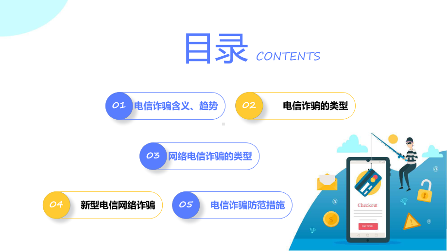 简约风反电信网络诈骗教育专题（ppt）.pptx_第2页