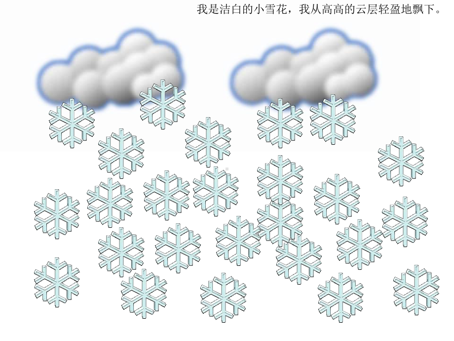 幼儿园中班语言活动：小雪花.ppt_第1页