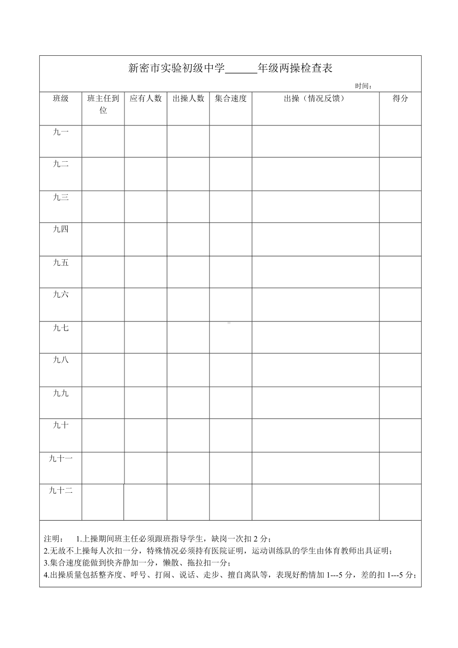 间操检查表档(3).doc_第1页