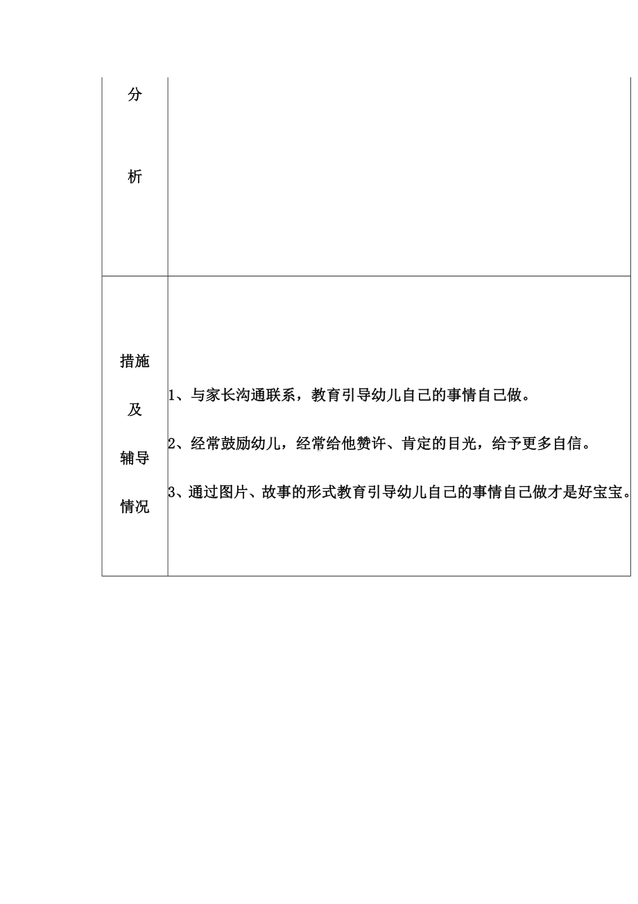 幼儿园发展观察记录表.docx_第2页