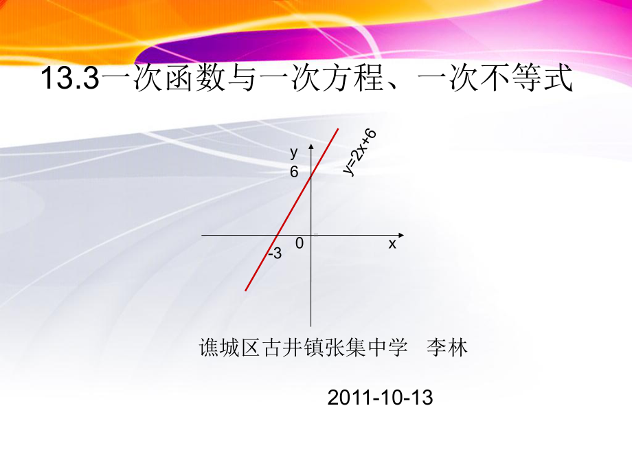 一次函数与一次方程、一次不等式.ppt_第1页