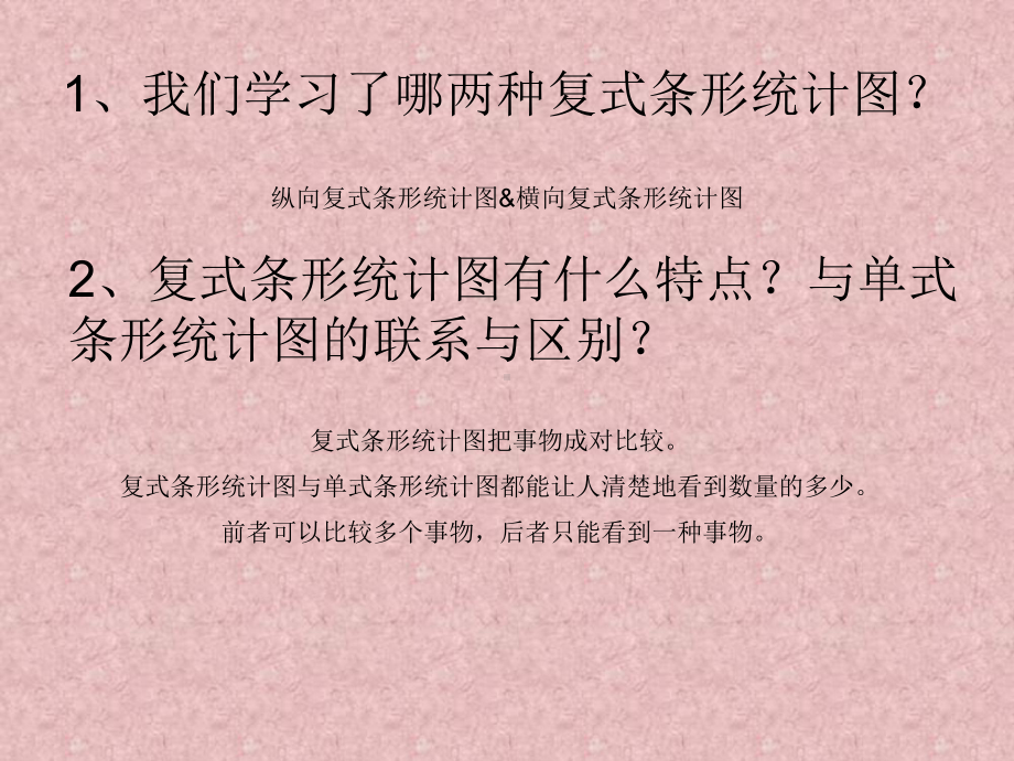 复式条形统计图的练习1.ppt_第1页