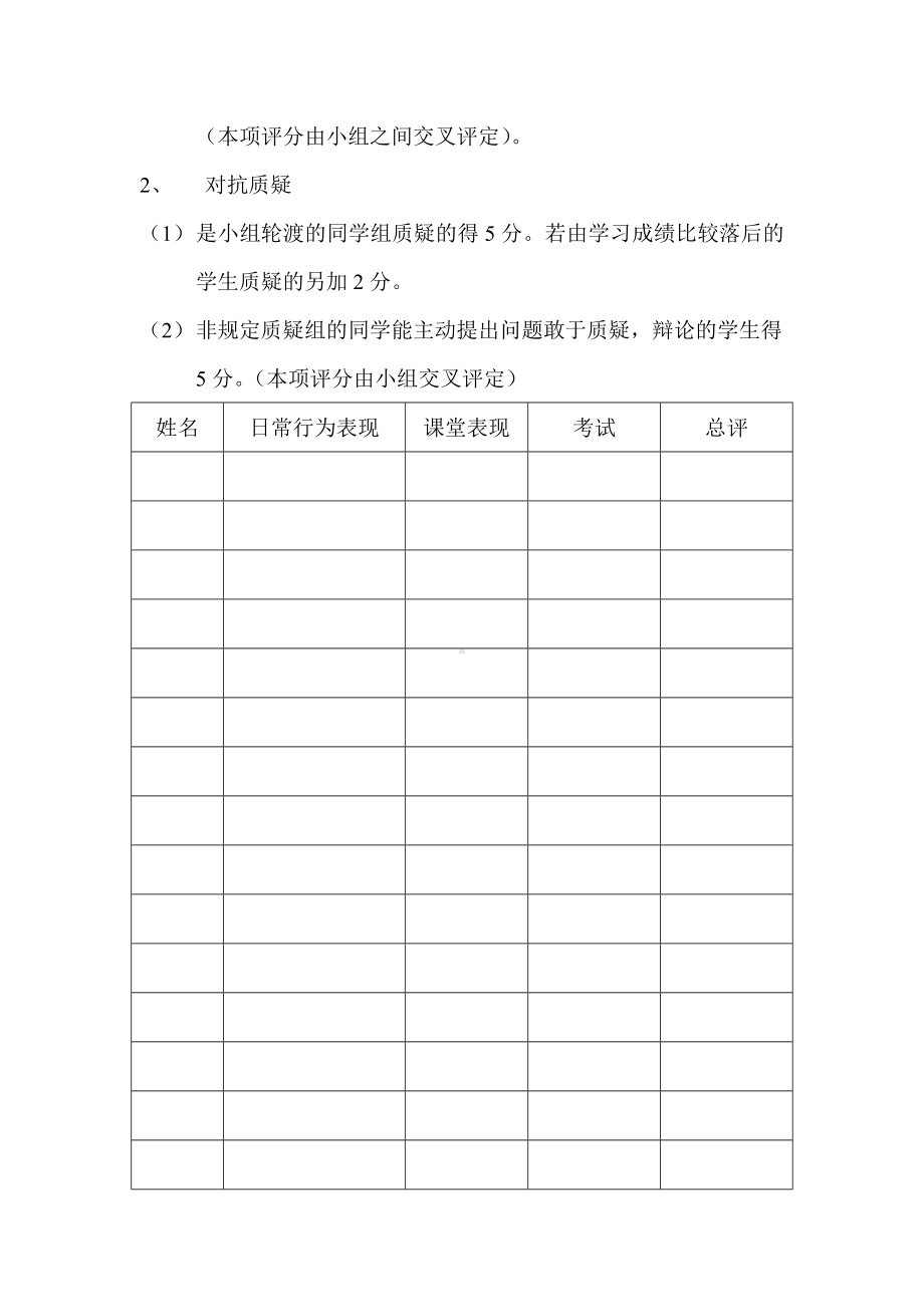 高效课堂学生个人评价制度.doc_第2页