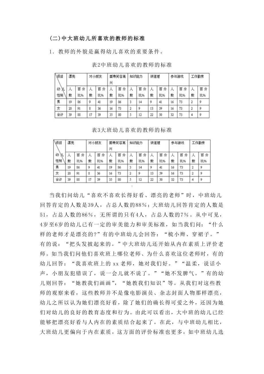 幼儿眼中好老师标准的调查研究.doc_第3页