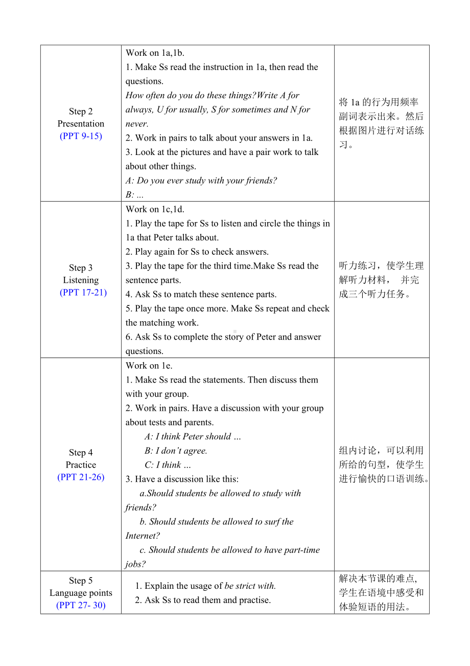 初中英语九年级 Unit 7 Section B 1a-1e 教案.docx_第2页