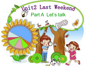 小学六年级英语下册课件Unit2 Last Weekend Part ALet’s talk.ppt