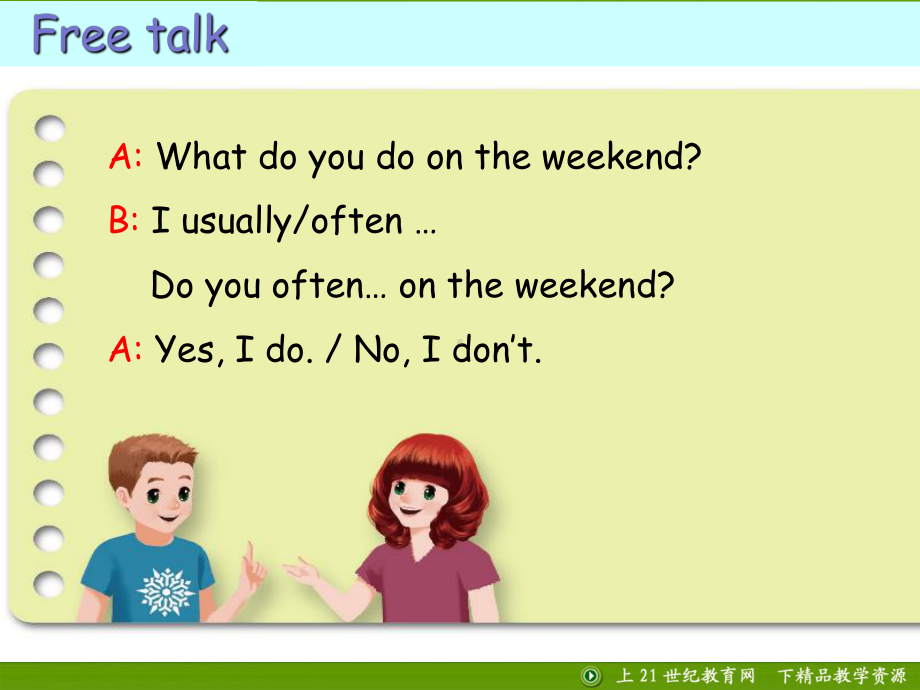 小学六年级英语下册课件Unit2 Last weekend PA Let's talk.ppt_第3页