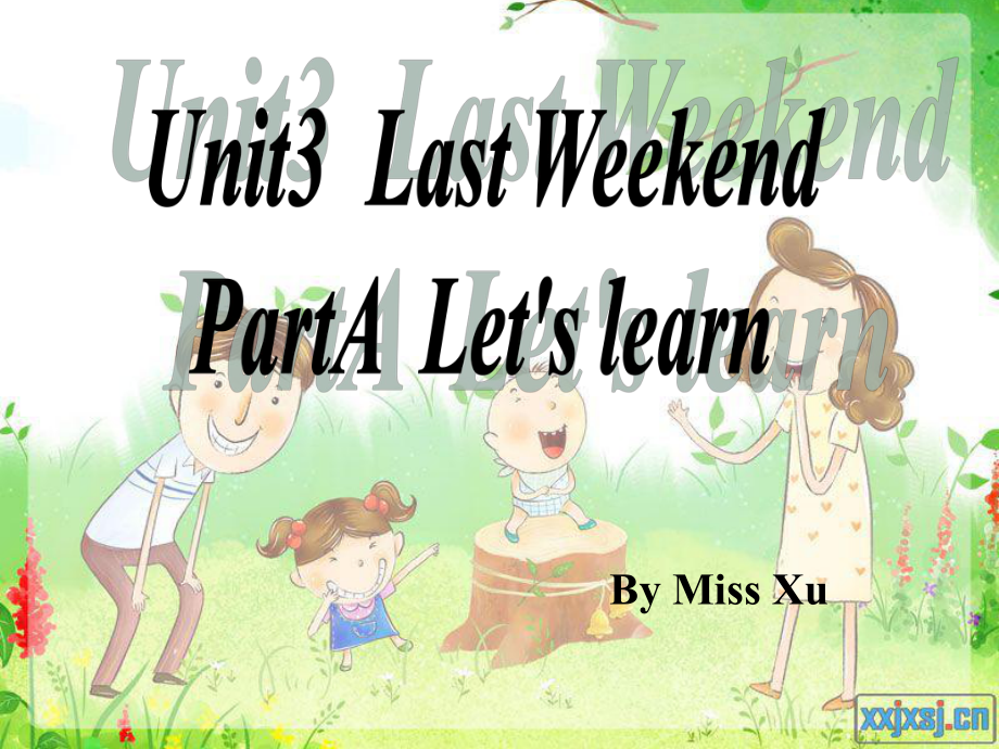 人教小学英语（PEP）六年级下册Unit3 Last week Alet's learn定稿.pptx_第2页