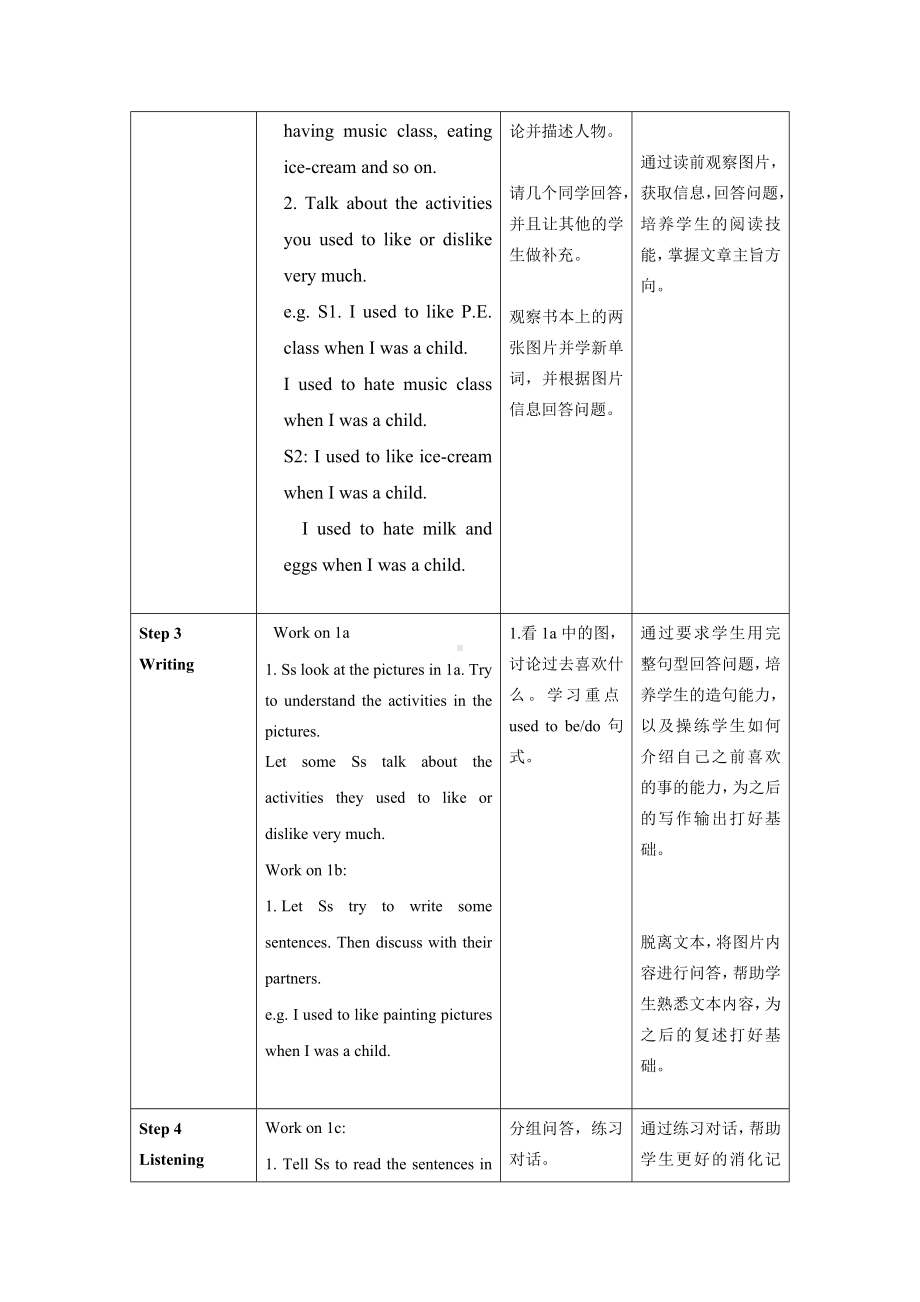 初中英语九年级 Unit 4 第4课时 (Section B 1a-1e)（教学设计）.docx_第3页