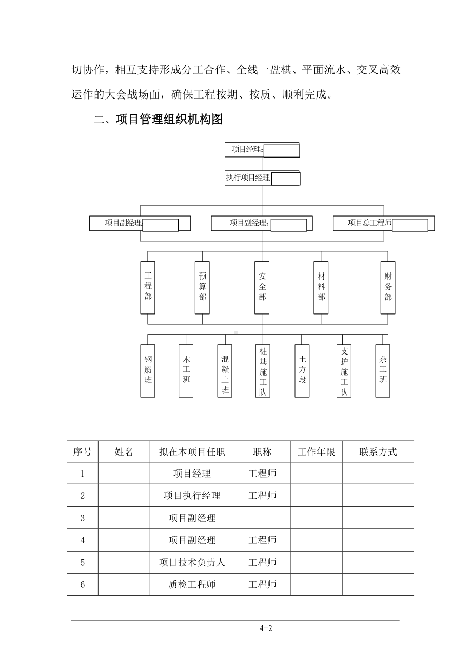 施工管理组织机构.doc_第2页