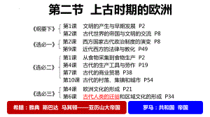 第二节 上古时期的欧洲 ppt课件-（部）统编版（2019）《高中历史》必修中外历史纲要下册.pptx