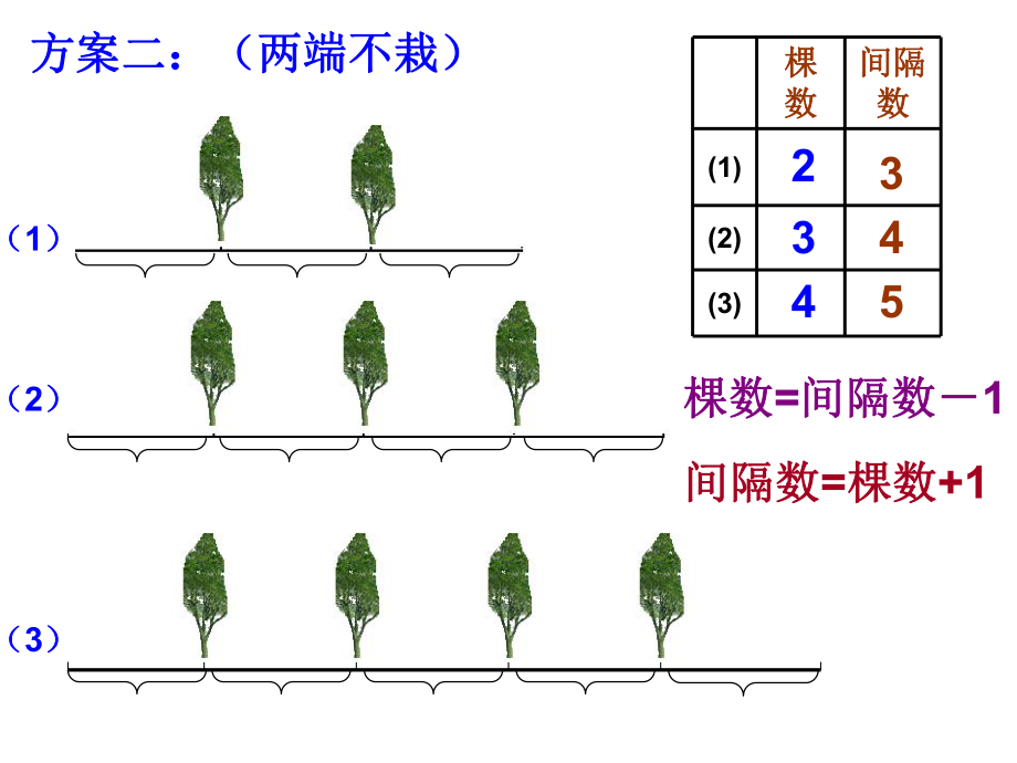 人教版四年级数学下册第八单元数学广角《植树问题-第2课时》11PPT课件.ppt_第2页