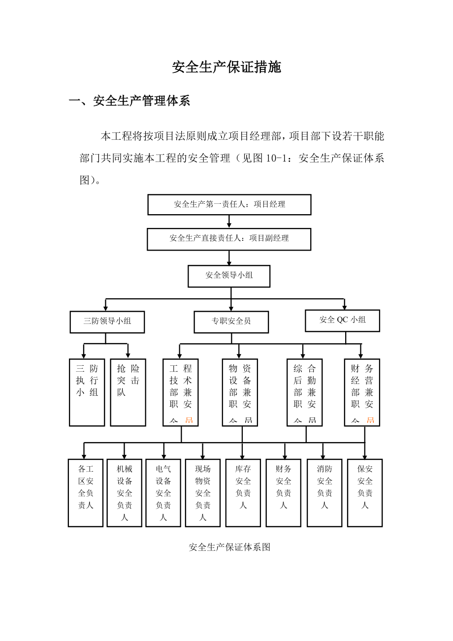 安全生产保证措施.doc_第1页