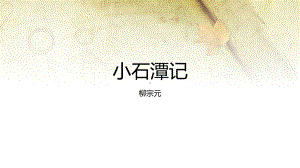 第10课《小石潭记》ppt课件（共25张PPT）-（部）统编版八年级下册《语文》.pptx