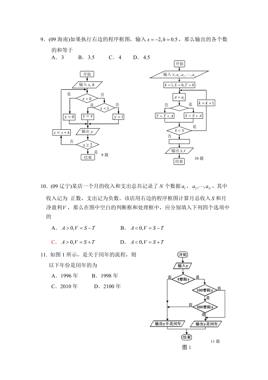 (word完整版)算法初步练习题(附详细答案).doc_第3页