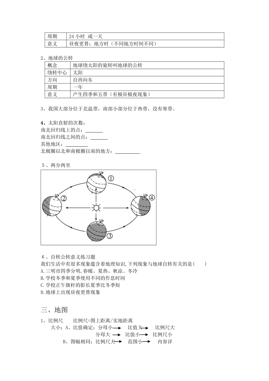 (完整版)初中地理中考重难点复习.doc_第2页