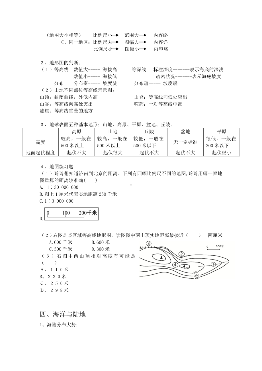 (完整版)初中地理中考重难点复习.doc_第3页