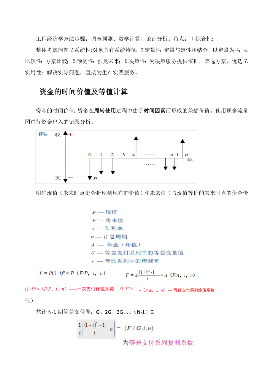 (完整版)工程经济学复习提纲.doc_第2页